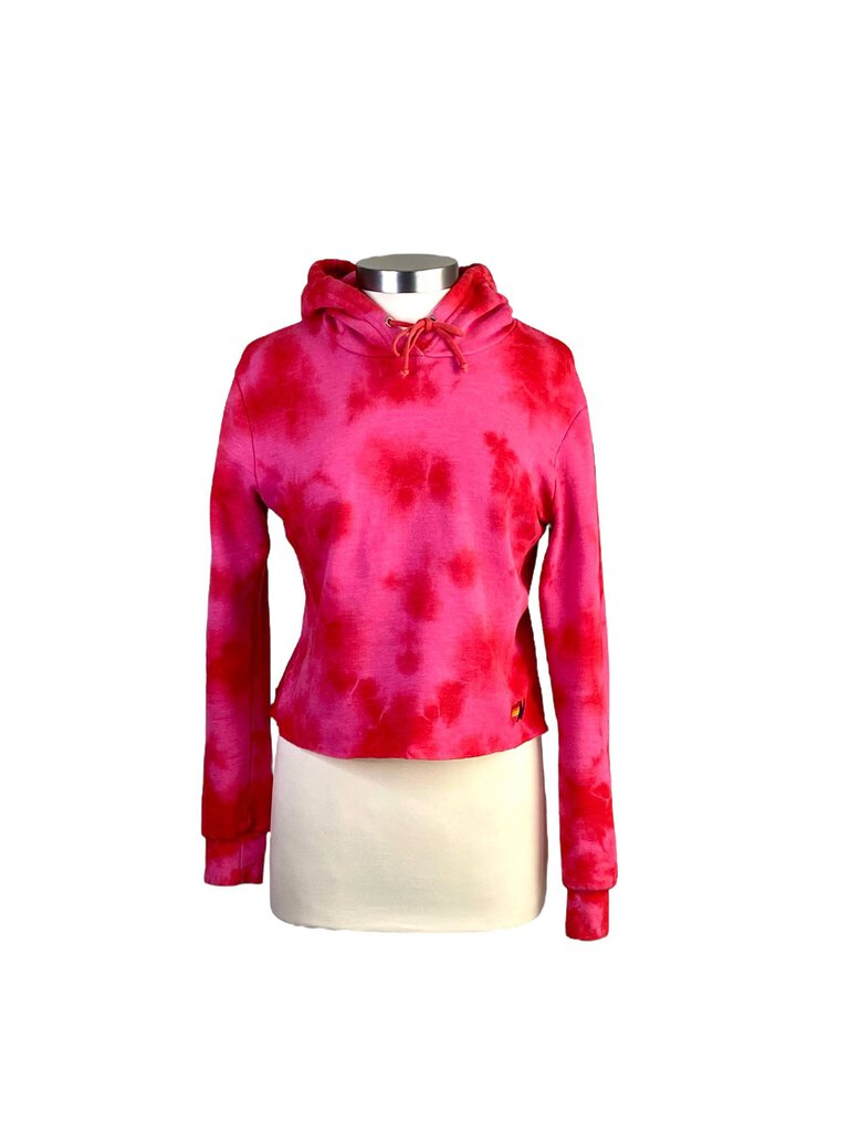 Aviator Nation Cropped Tie Dye Hoodie