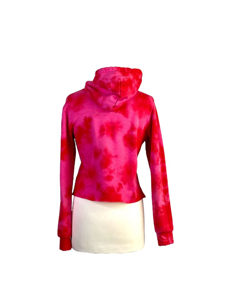 Aviator Nation Cropped Tie Dye Hoodie