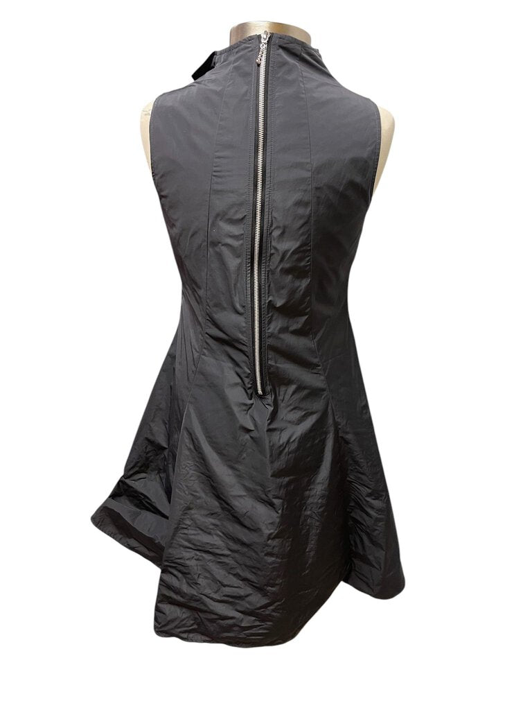Sun Kim Exposed Zip Silk Dress