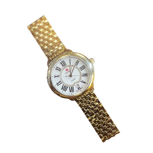 Michele Gold Band 'Serein' Watch