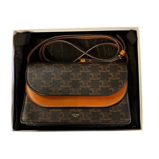 Celine Layered Wallet Crossbody Bag