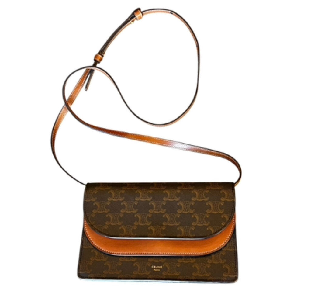 Celine Layered Wallet Crossbody Bag