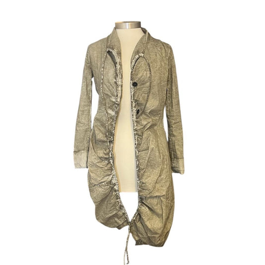 Rundholz Drawstring Edged Ruched Nylon Coat