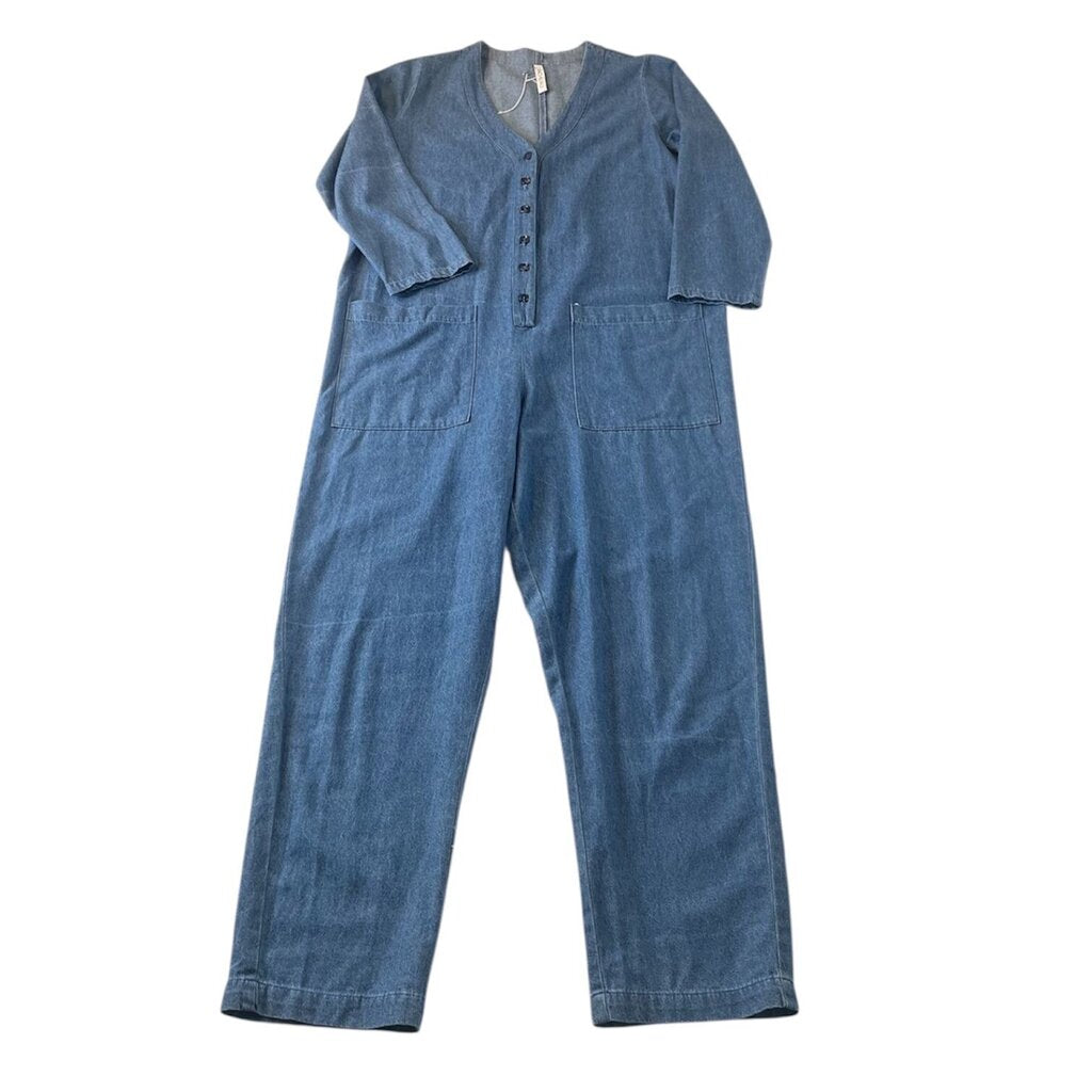 Rachel Pally Chambray Coverall Jumpsuit