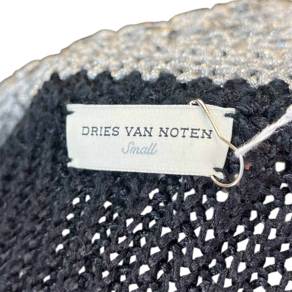 Dries Van Noten Open Crochet Cardigan