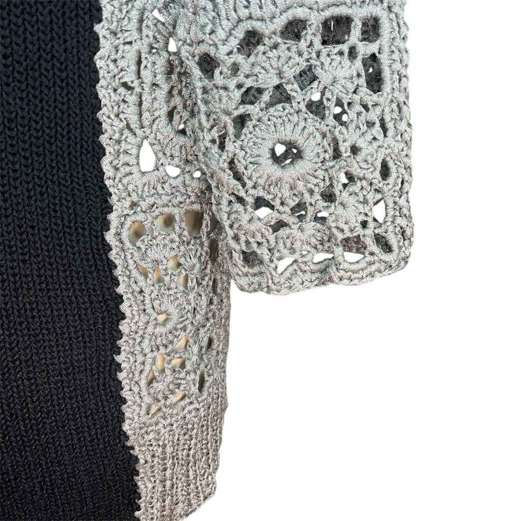 Dries Van Noten Open Crochet Cardigan