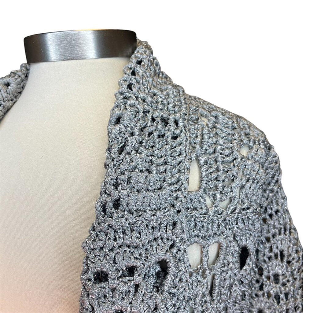 Dries Van Noten Open Crochet Cardigan