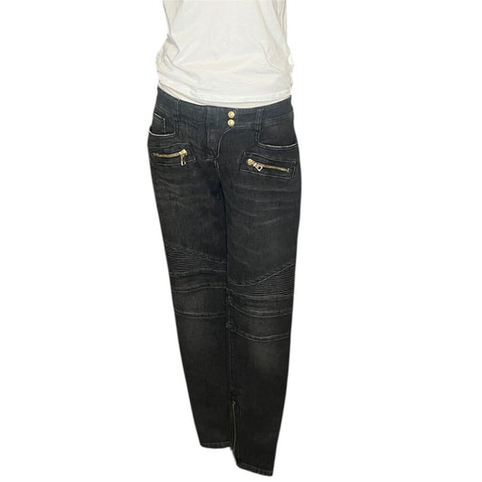 Balmain Moto Jeans