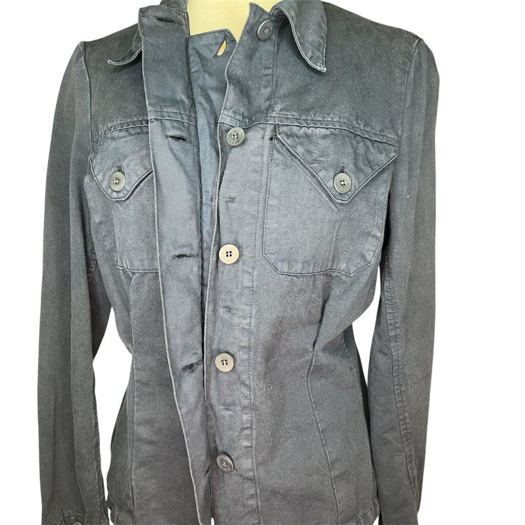 Labo Art Cotton Linen Utility Jacket