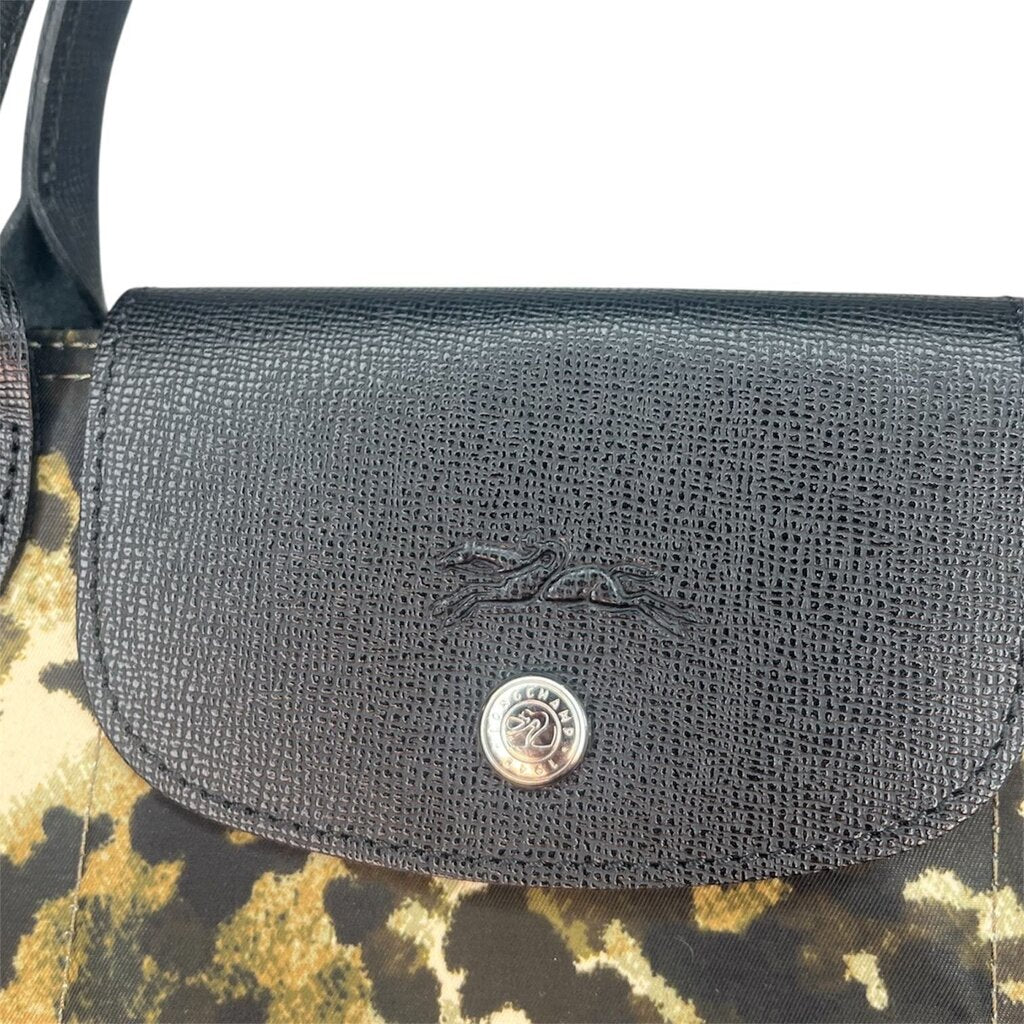 Longchamp Large Camo 'Le Pliage' Shoulder Strap Tote Bag
