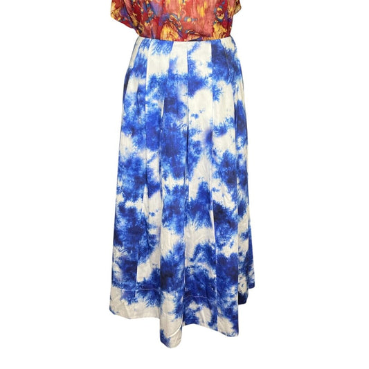 Jason Wu Abstract Print Cotton Skirt