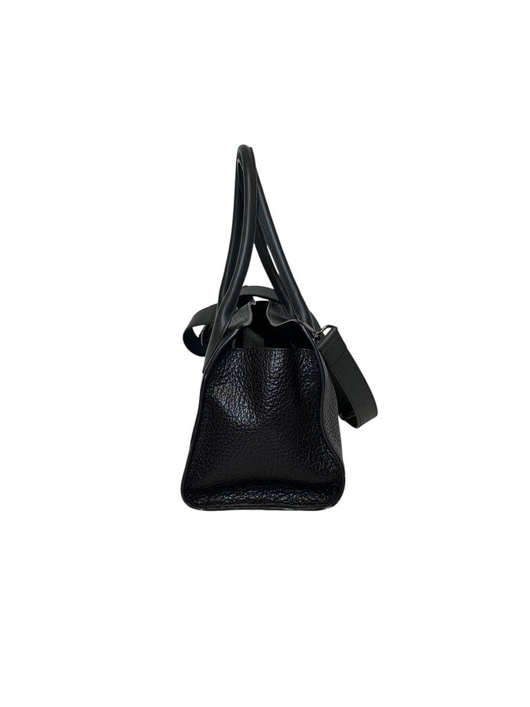 Brunello Cucinelli "Luxury Zip Shiny Leather Bag", MSRP $2,400