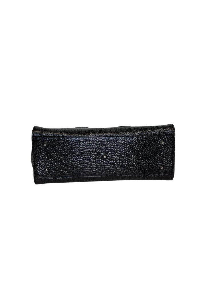 Brunello Cucinelli "Luxury Zip Shiny Leather Bag", MSRP $2,400