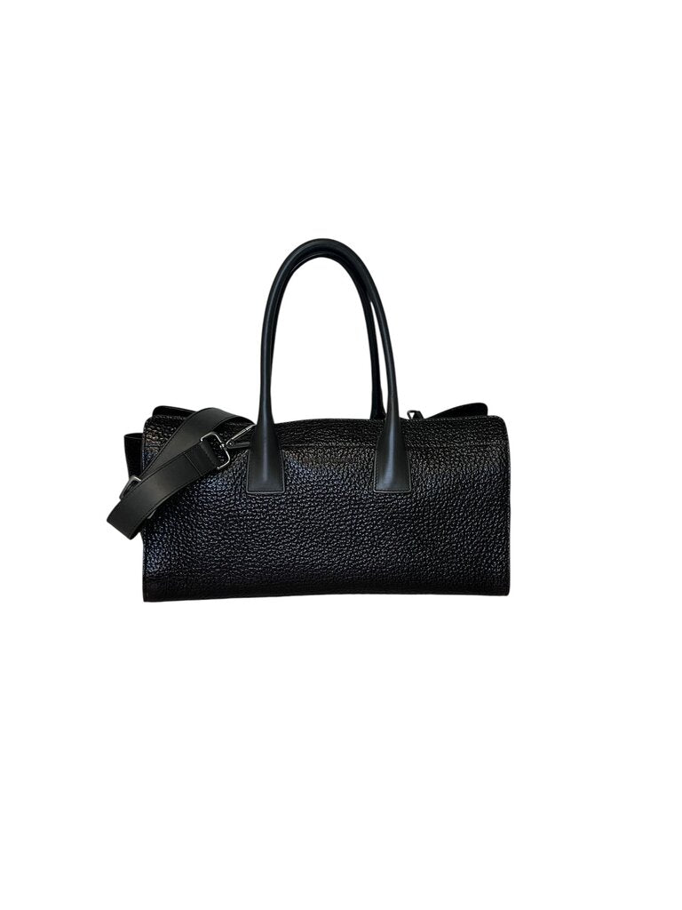 Brunello Cucinelli "Luxury Zip Shiny Leather Bag", MSRP $2,400