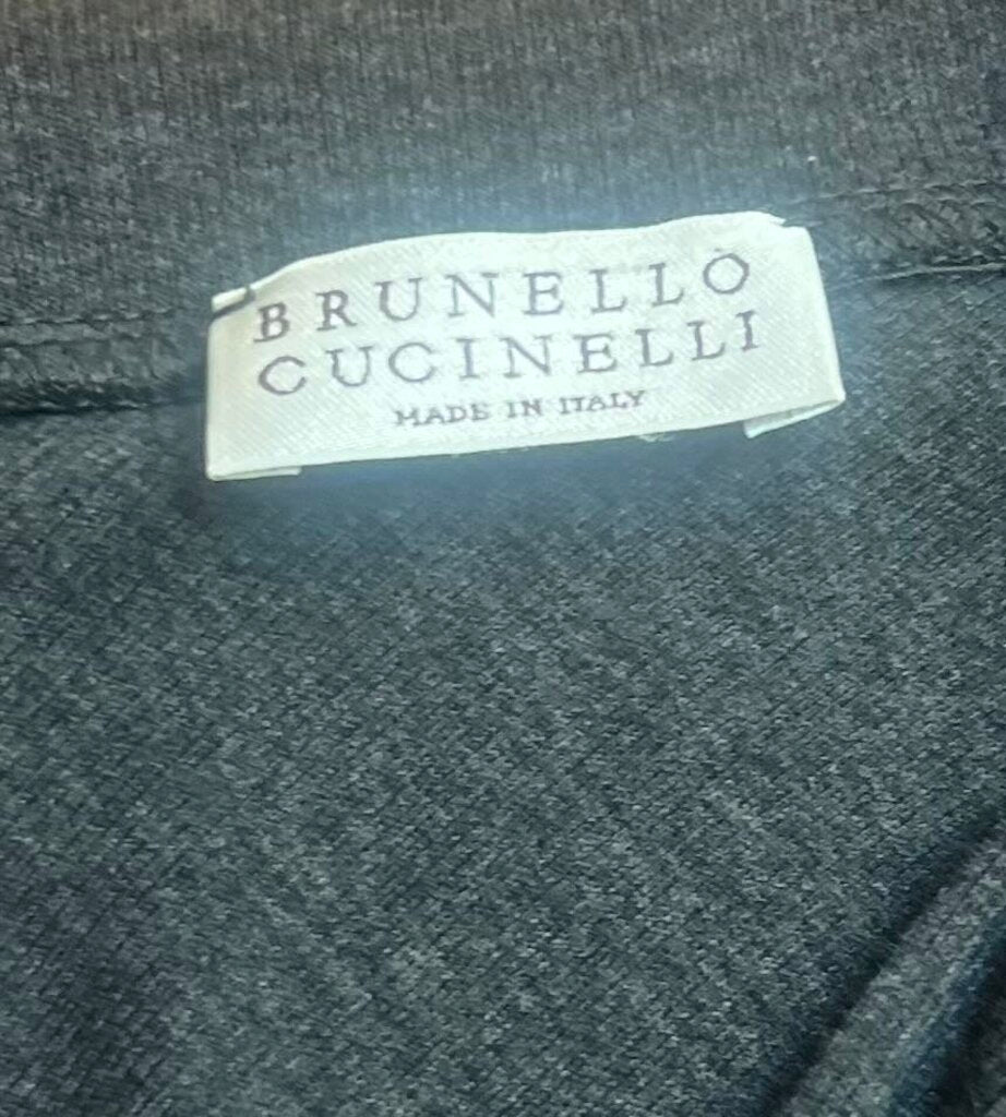 Brunello Cucinelli Volcano Cotton Monili Tank Top, MSRP $570