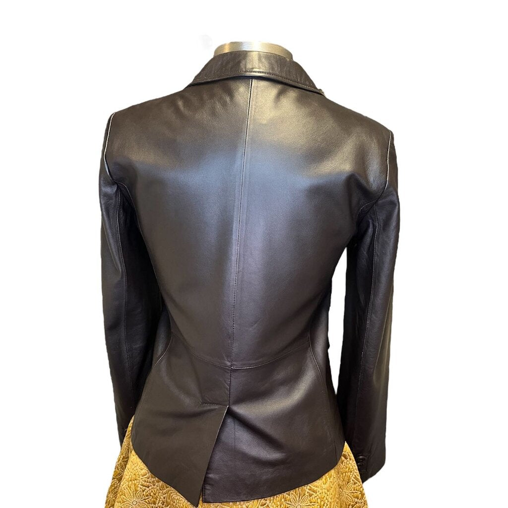 Weekend Max Mara Leather Blazer