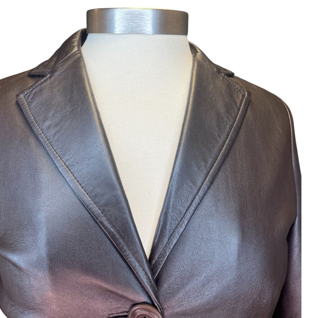 Weekend Max Mara Leather Blazer