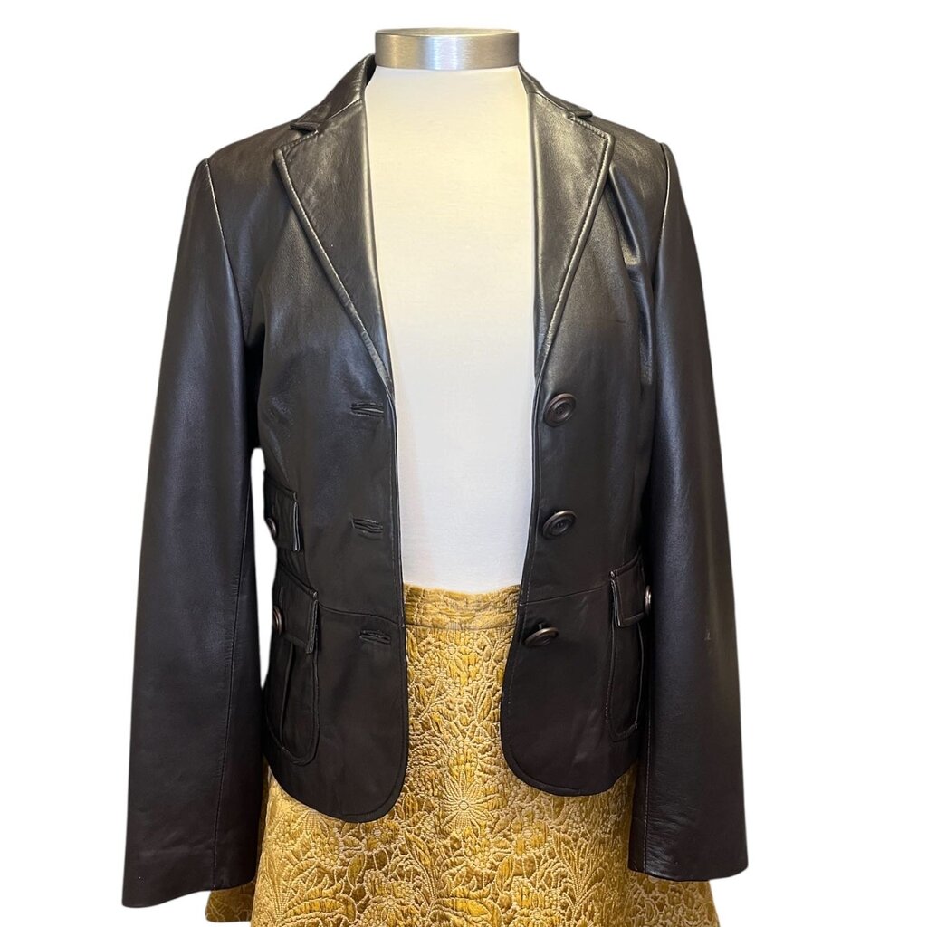 Weekend Max Mara Leather Blazer