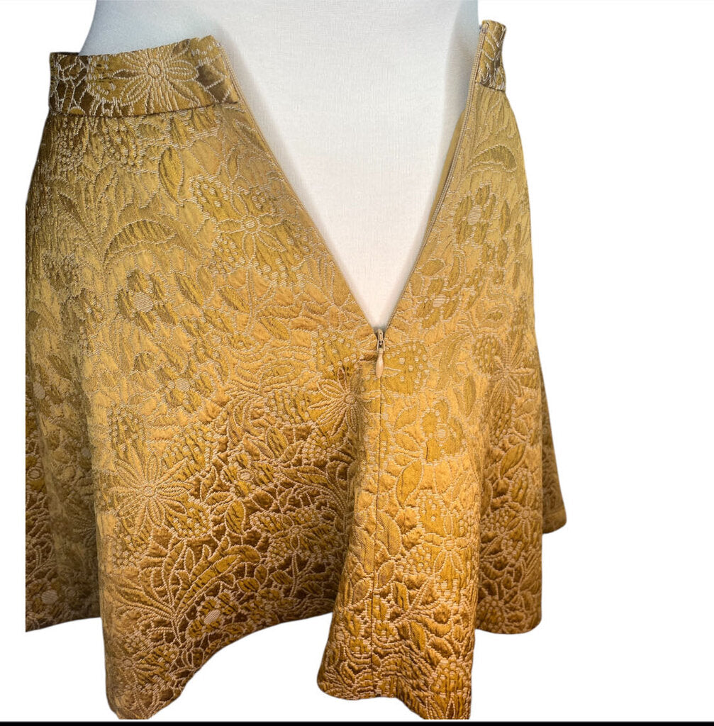 Club Monaco Silk Mini Skirt