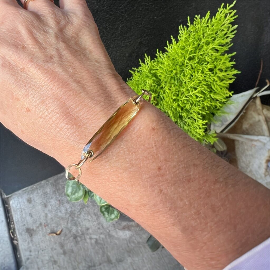 Jamie Joseph Faceted Citrine 14k Gold Bracelet