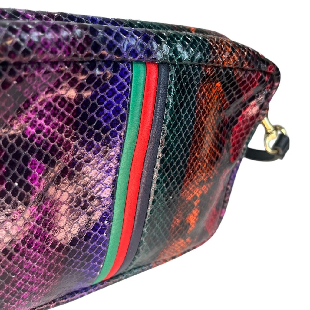 Clare V Crossbody Reptile Print Bag