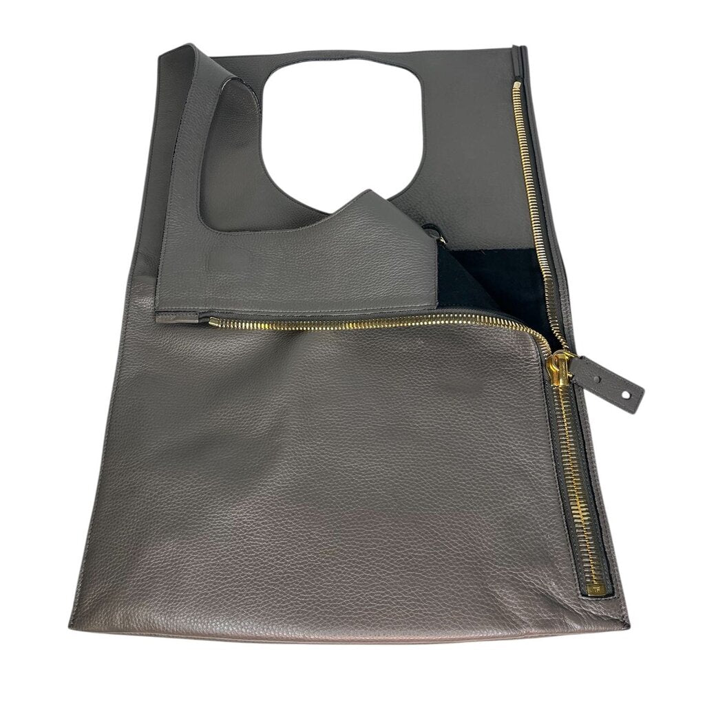 Tom Ford 'Alix' Fold Over Leather Tote Bag