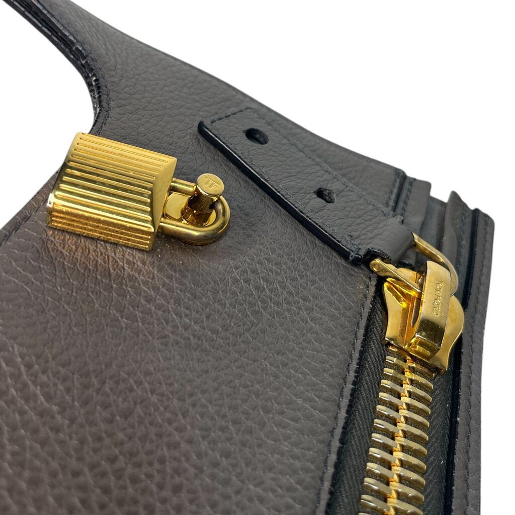 Tom Ford 'Alix' Fold Over Leather Tote Bag