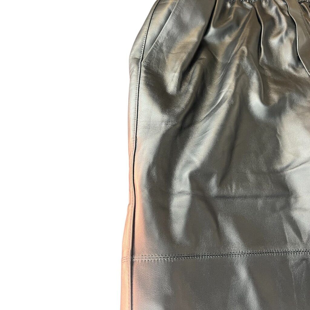 Murry & Aier Pull On Leather Pants, NEW