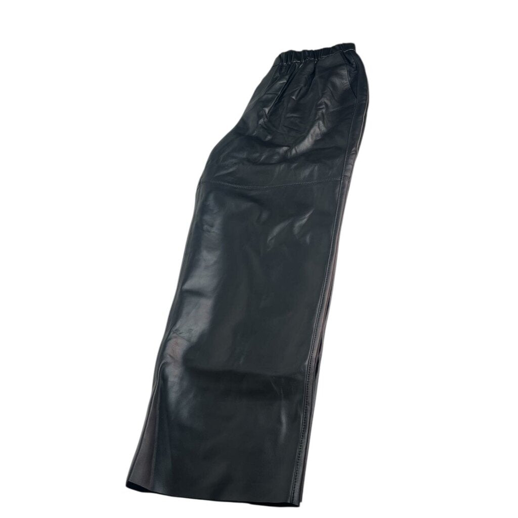 Murry & Aier Pull On Leather Pants, NEW