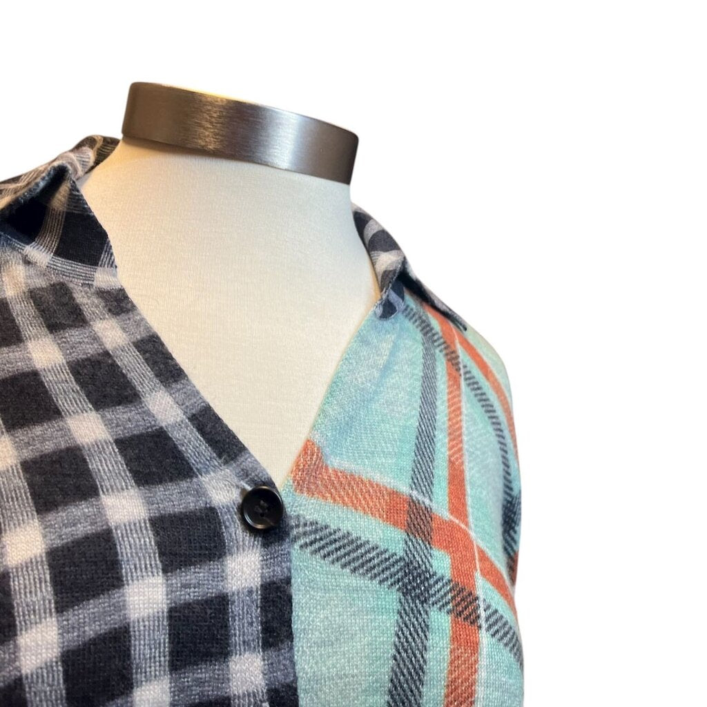 Paychi Guh Plaid Cashmere Shirt
