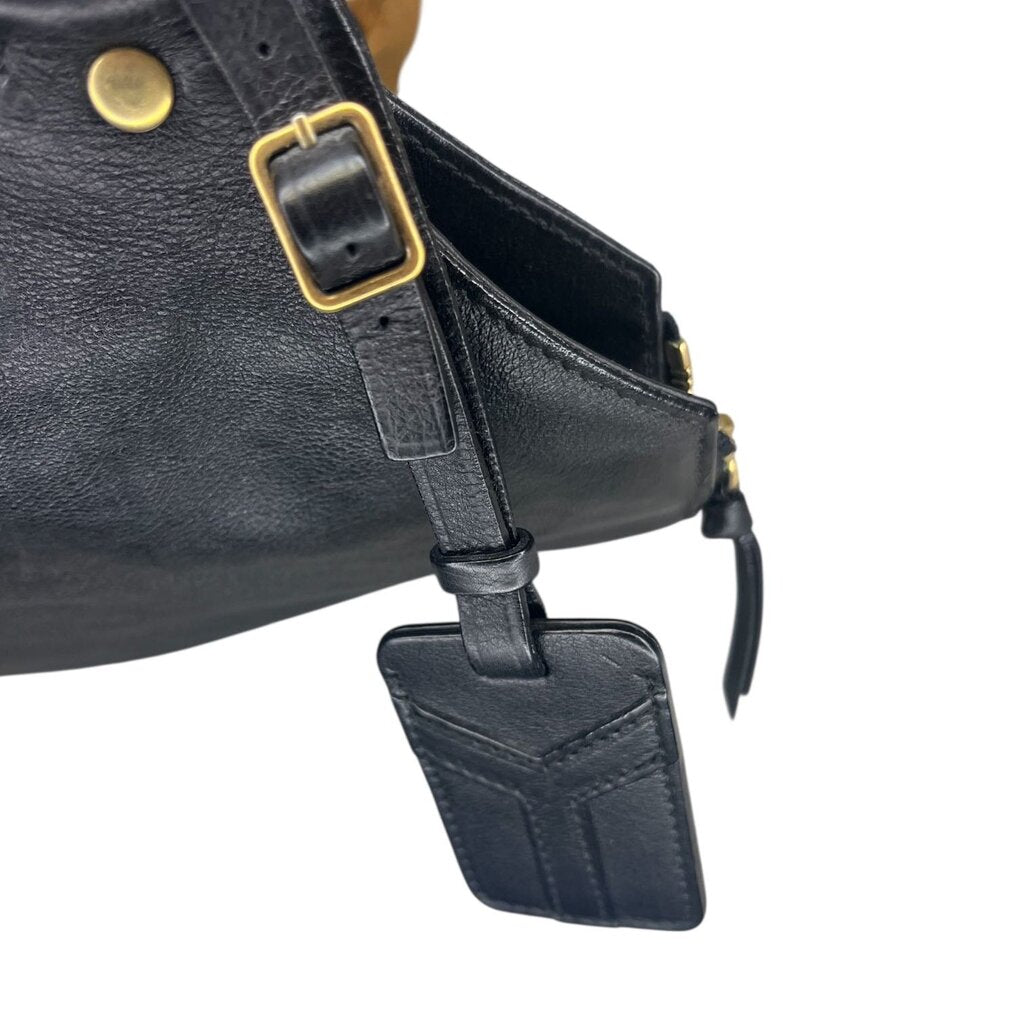 Yves Saint Laurent Rive Gauche Top Handle Leather Bag, MSRP 1790.00