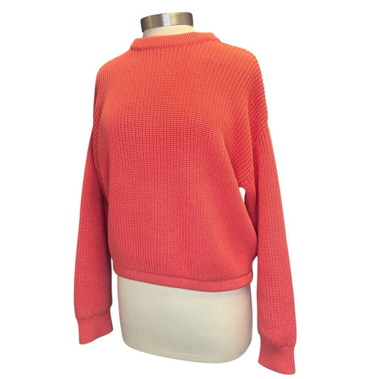 White + Warren Ribbed Organic Cotton Sweater