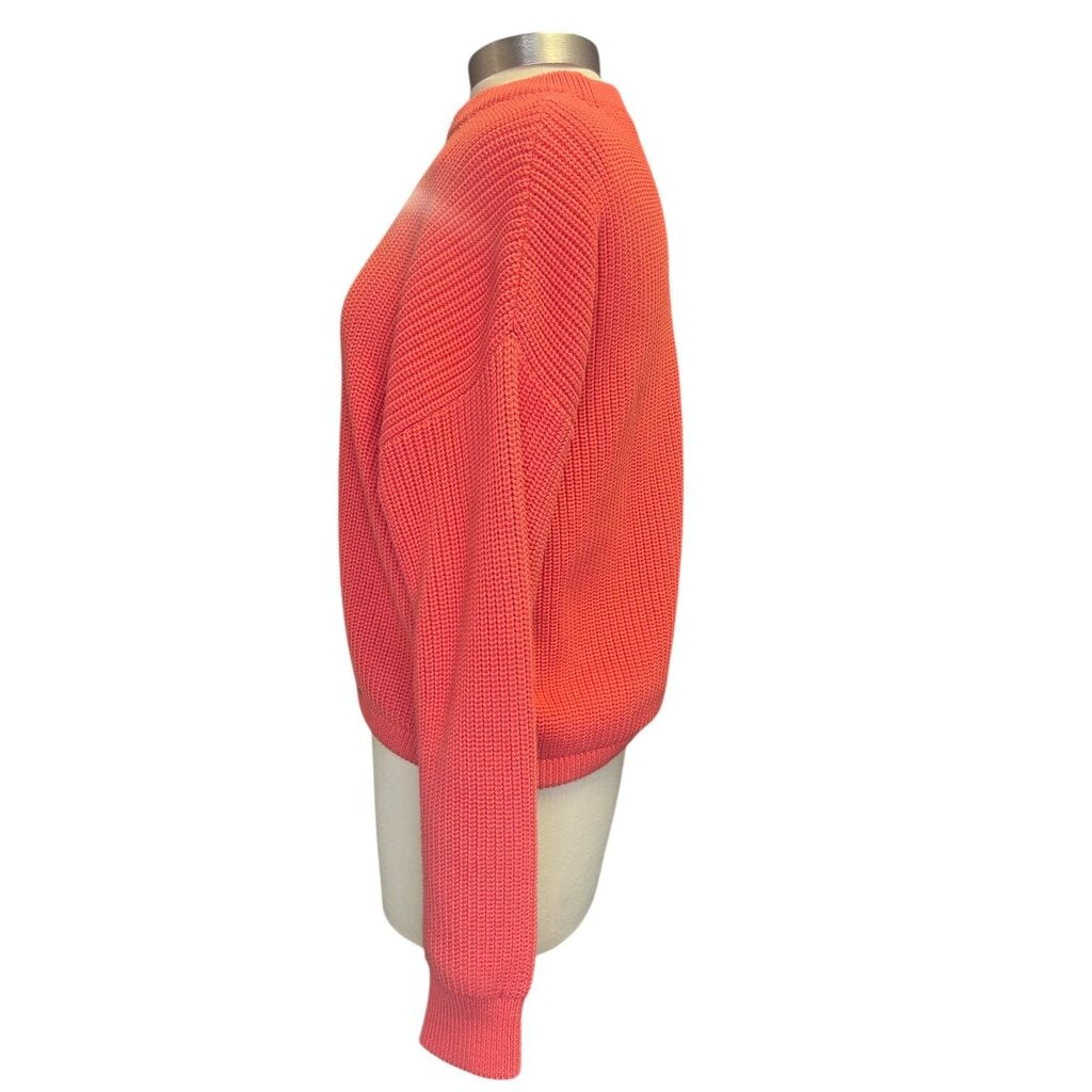 White + Warren Ribbed Organic Cotton Sweater