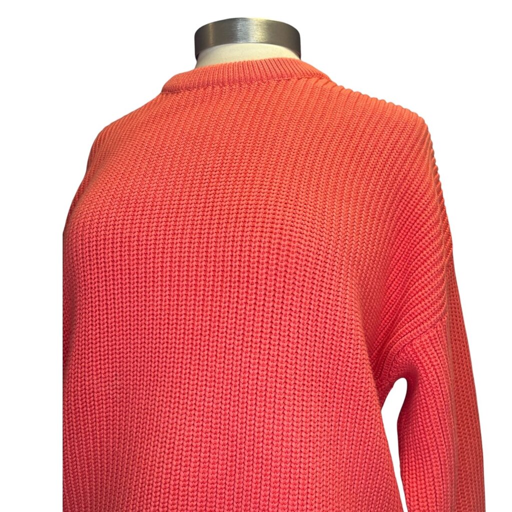 White + Warren Ribbed Organic Cotton Sweater