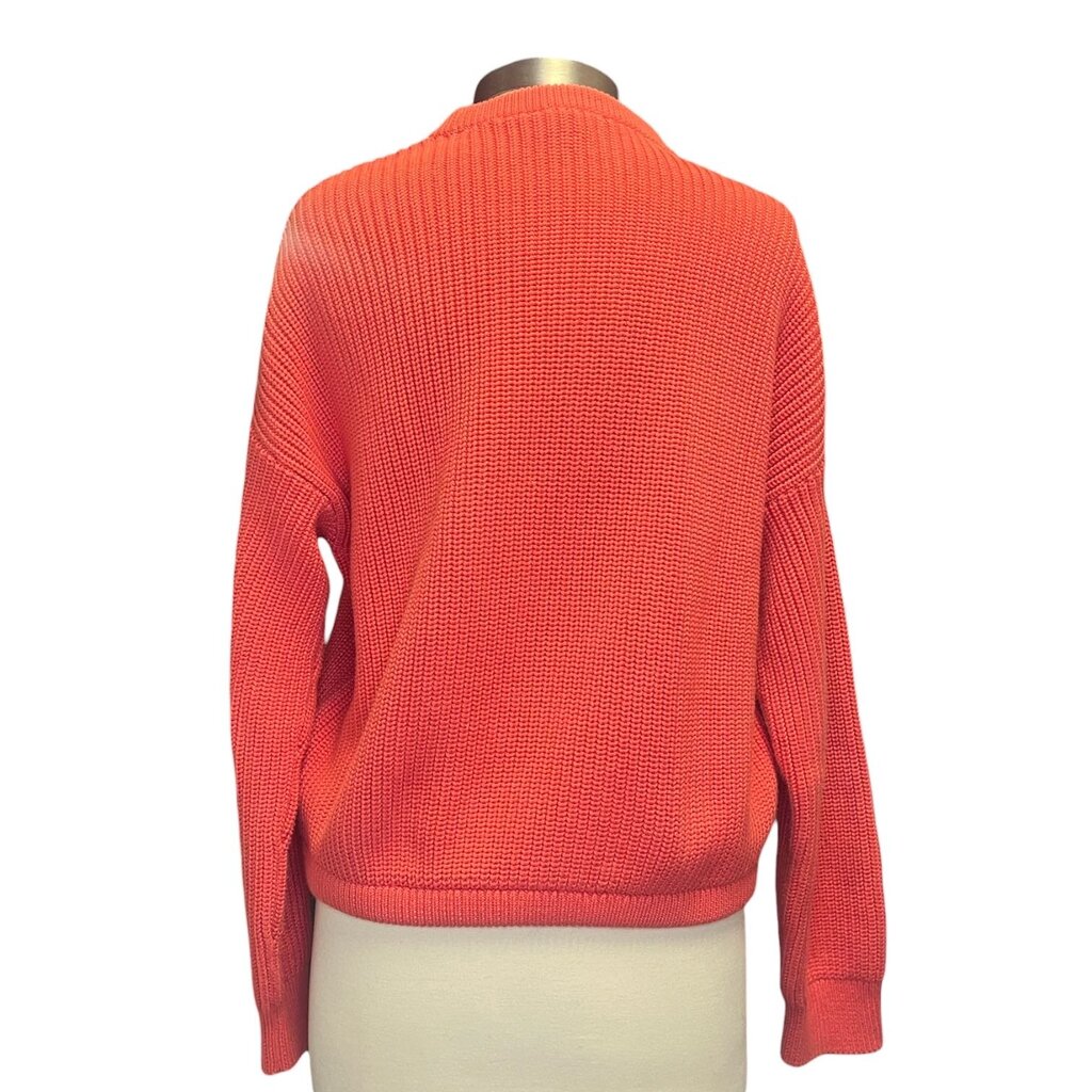 White + Warren Ribbed Organic Cotton Sweater