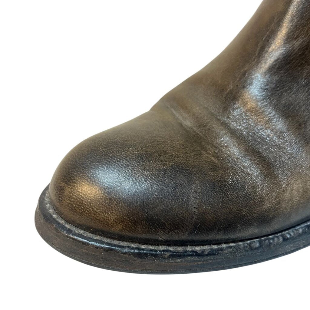 Shoto Leather Ankle Boots