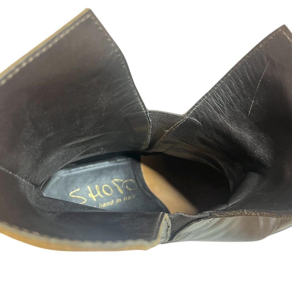 Shoto Leather Ankle Boots