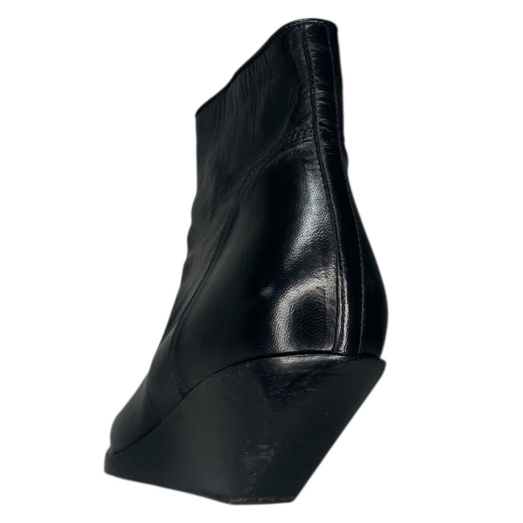 Rick Owens Leather Ankle Boots W/ Box, MSRP $1,382