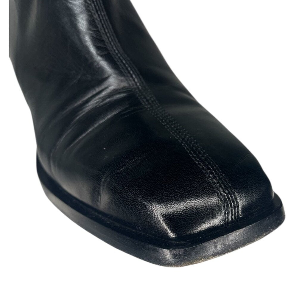 Rick Owens Leather Ankle Boots W/ Box, MSRP $1,382