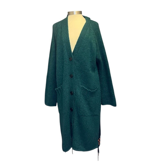 MM6 Maison Margiela Long Color Block Cardigan, MSRP $1.990