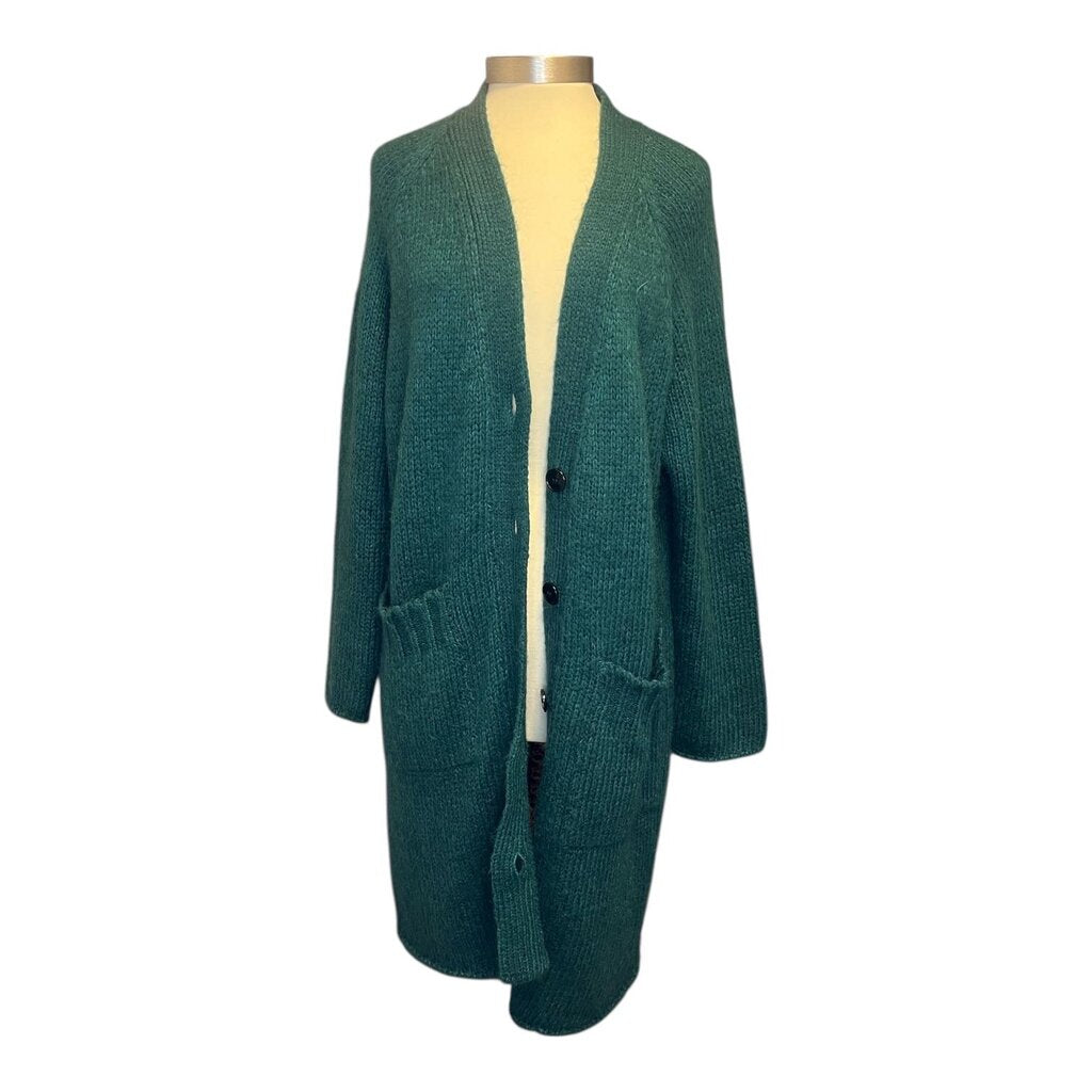 MM6 Maison Margiela Long Color Block Cardigan, MSRP $1.990