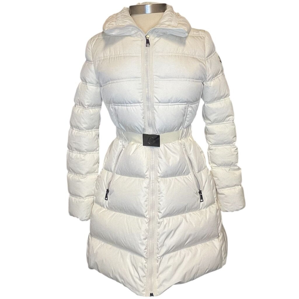 Moncler Belted Puffer Coat, MSRP $2,100