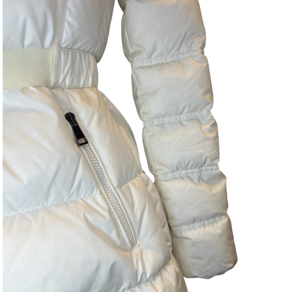 Moncler Belted Puffer Coat, MSRP $2,100