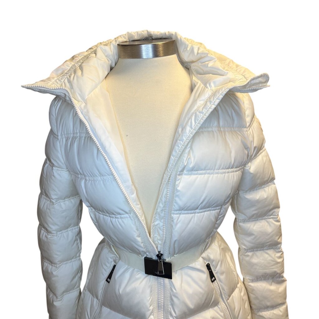 Moncler Belted Puffer Coat, MSRP $2,100