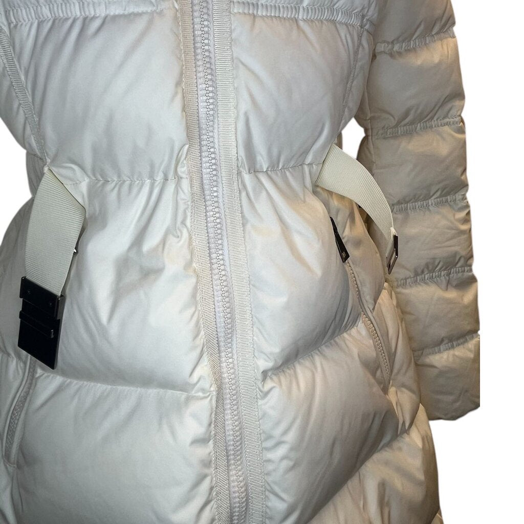 Moncler Belted Puffer Coat, MSRP $2,100
