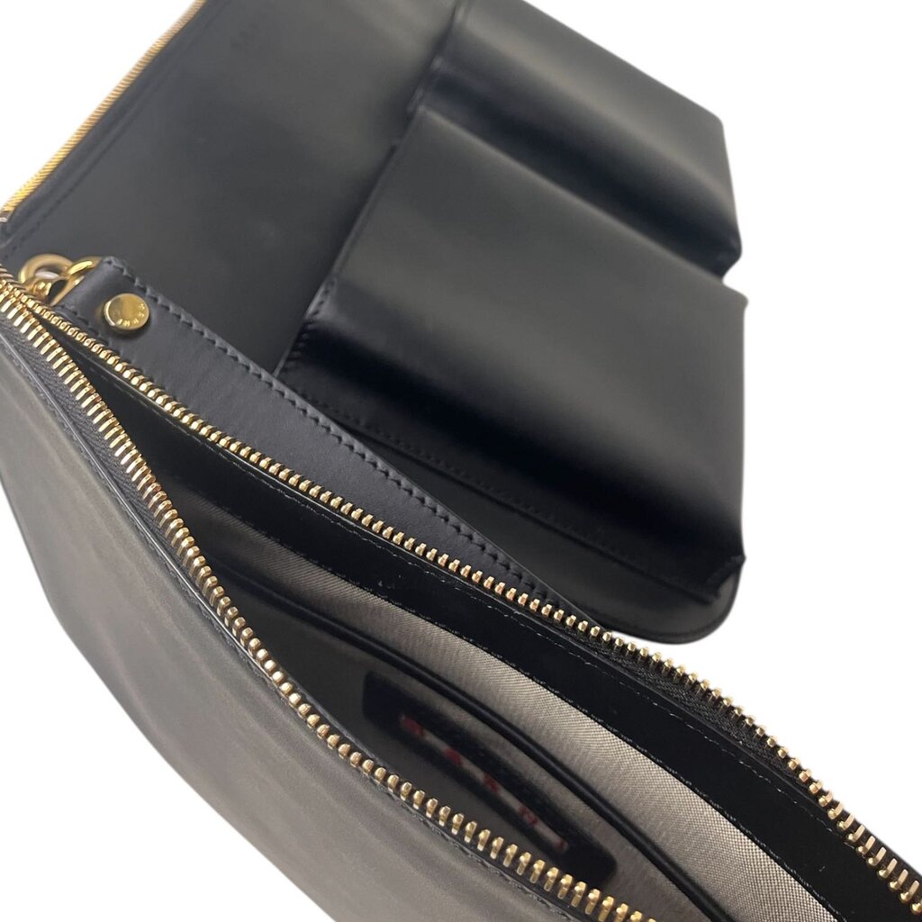 Marni Bandolier Leather Crossbody Bag, MSRP $1,670