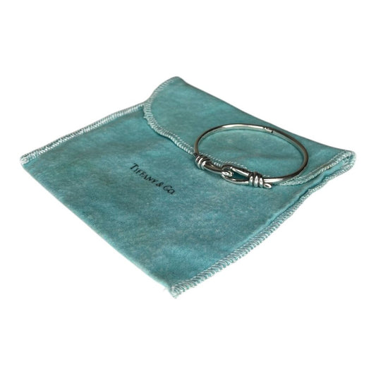 Tiffany Sterling Silver Love Knot Bracelet With Dustbag