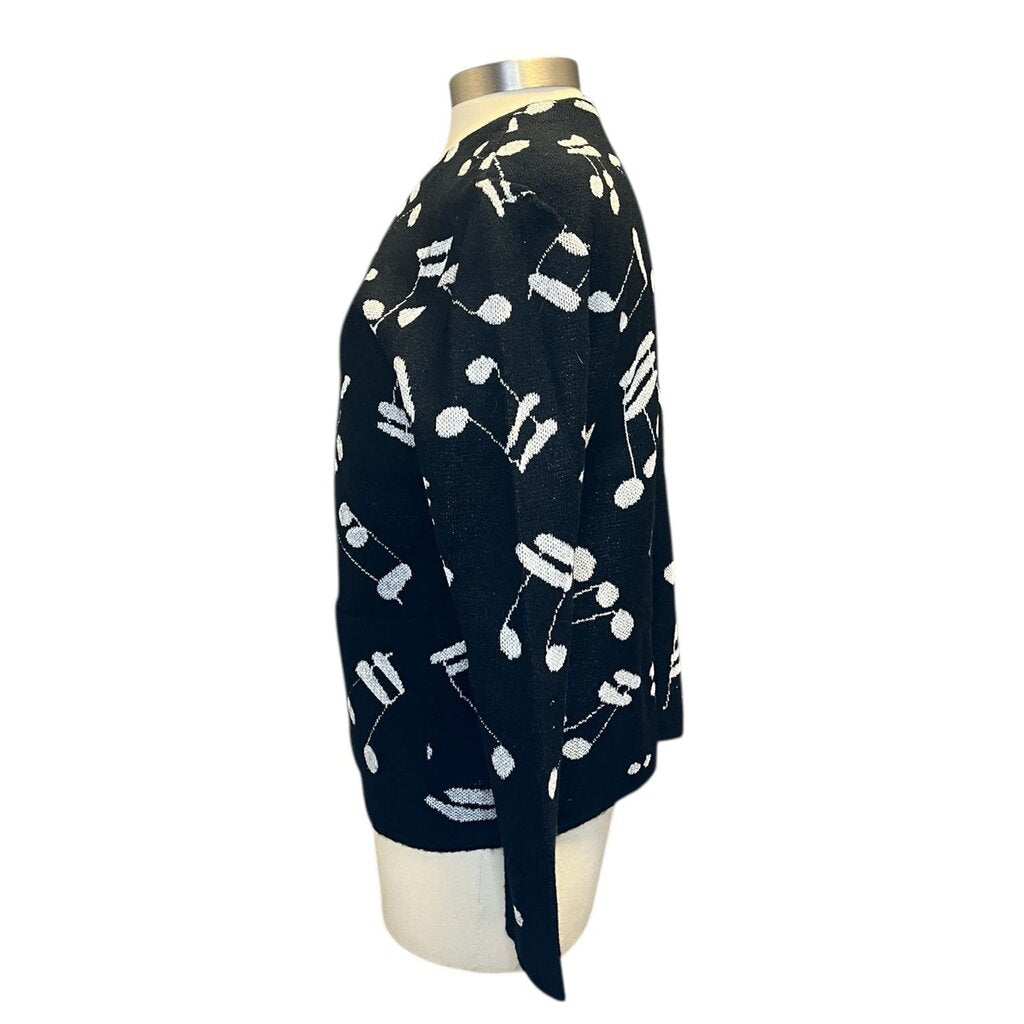 Saint Laurent Metallic Print Cardigan