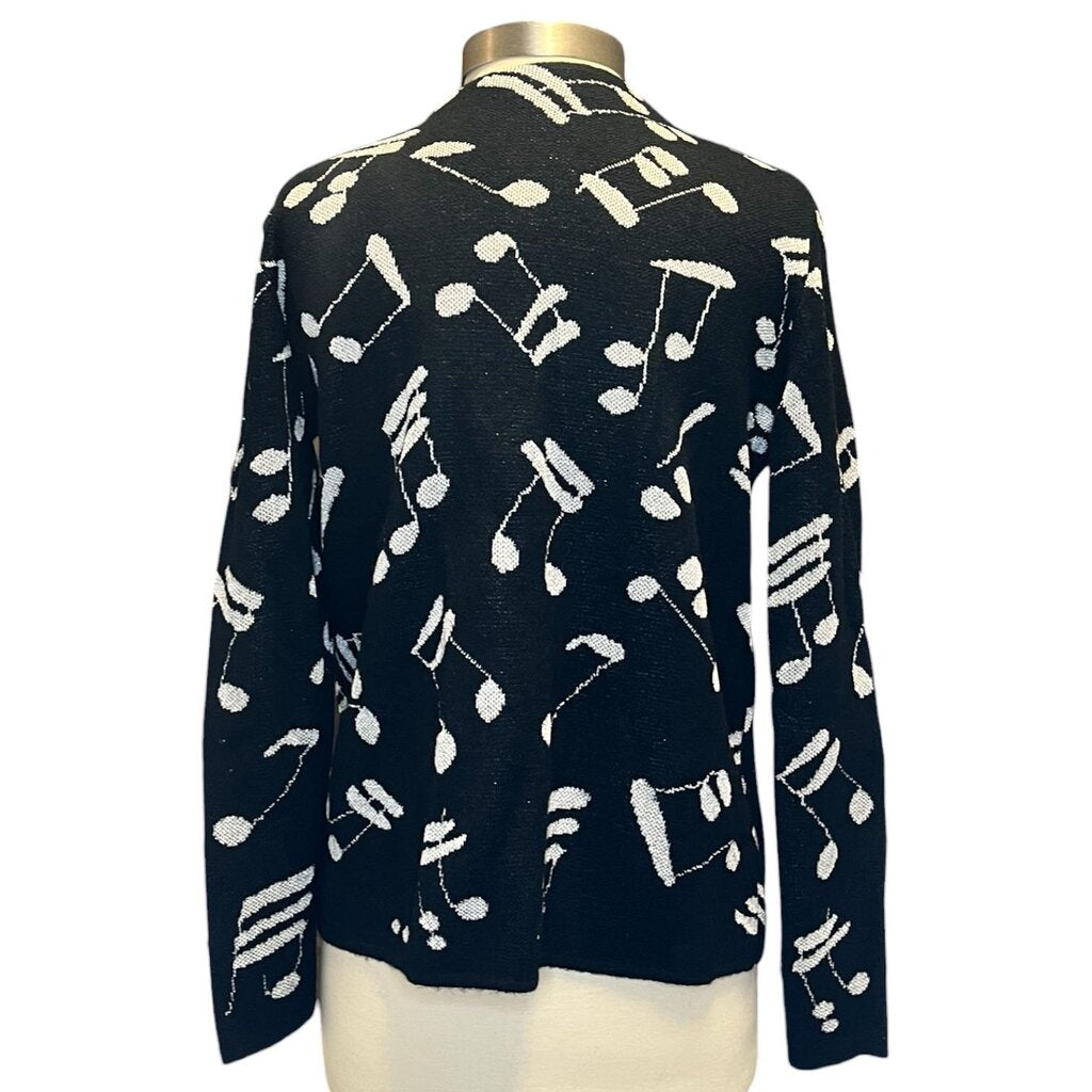 Saint Laurent Metallic Print Cardigan