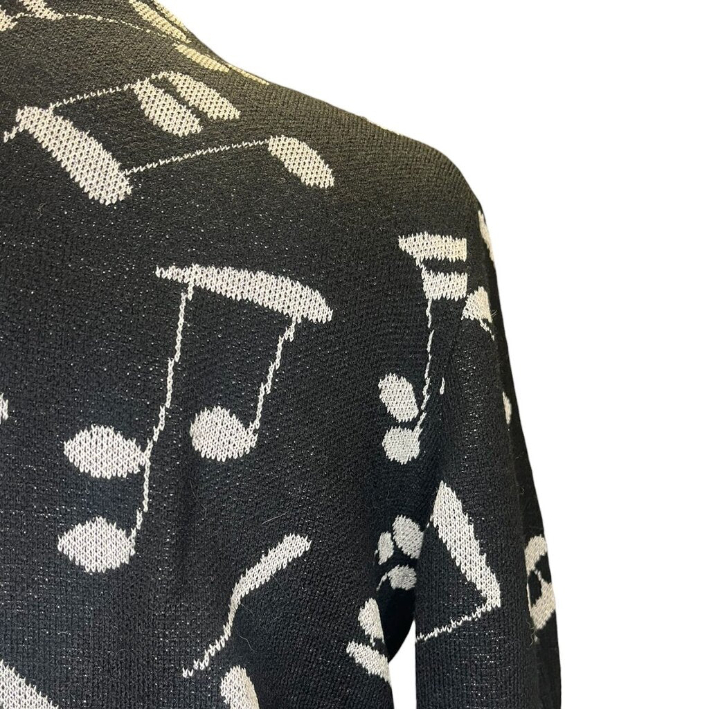 Saint Laurent Metallic Print Cardigan